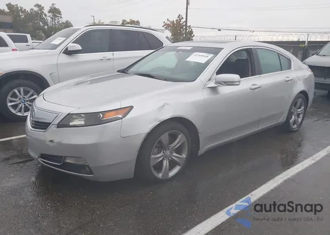 2013 Acura Tl 3.7 из США, поврежденный, VIN 19UUA9F57DA003629